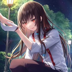 This is a pixiv picture whose title is 柳さん！.