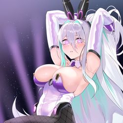 This is a pixiv picture whose title is 🐰.