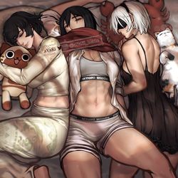 This is a pixiv picture whose title is 短髪がすき?.