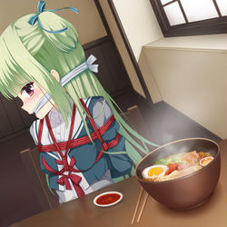 This is a pixiv picture whose title is ムラサメ放置プレイ.