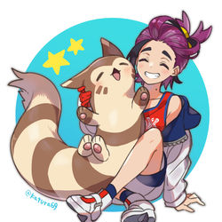 This is a pixiv picture whose title is オオタチとスグリくん.