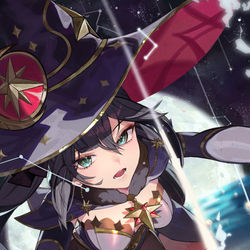 This is a pixiv picture whose title is 莫娜.
