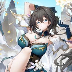 This is a pixiv picture whose title is 「～ルアンメェイ～」.