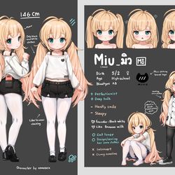 This is a pixiv picture whose title is Miu / มิว / ミュウ.