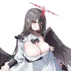 This is a pixiv picture whose title is Maid Hasumi.