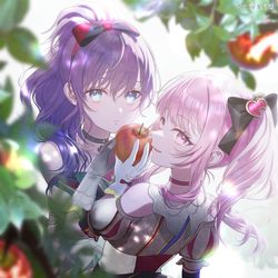 This is a pixiv picture whose title is 🎀🍎🎀｜セカイシンフォニー2023 #プロセカ.