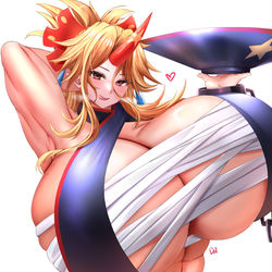 This is a pixiv picture whose title is 星熊勇儀さんたまらん.
