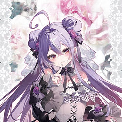This is a pixiv picture whose title is 紫水キキちゃん.