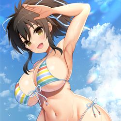 This is a pixiv picture whose title is 飛鳥.
