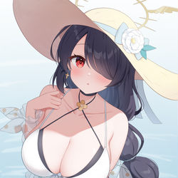 This is a pixiv picture whose title is 水着ヒナタ.