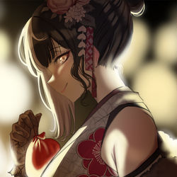 This is a pixiv picture whose title is New Year Shiorin.