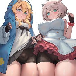 This is a pixiv picture whose title is ブリジット＆エルフェルト.