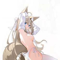 This is a pixiv picture whose title is 涩涩茸茸.
