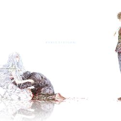 This is a pixiv picture whose title is 【F/Z】主よ、.