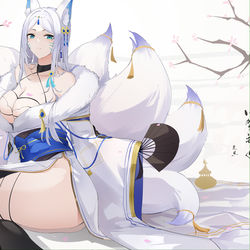 This is a pixiv picture whose title is ユキメ.