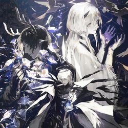 This is a pixiv picture whose title is 祈り.