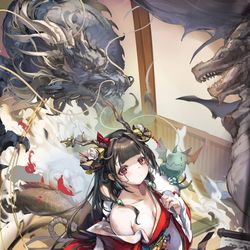 This is a pixiv picture whose title is 2024.