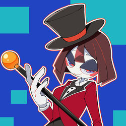 This is a pixiv picture whose title is Caine衣装.