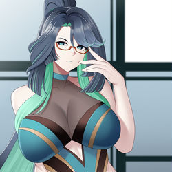 This is a pixiv picture whose title is Xianyun (Genshin Impact).