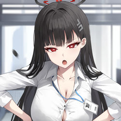 This is a pixiv picture whose title is 調月リオ.