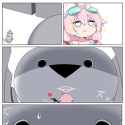This is a pixiv picture whose title is デカバンバスピス総力戦.