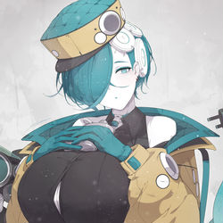 This is a pixiv picture whose title is 寒中見舞い.
