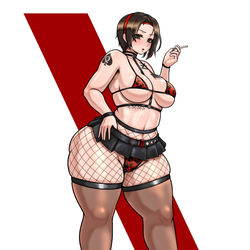 This is a pixiv picture whose title is 勝利の女神nikke クロウ.