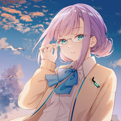 This is a pixiv picture whose title is ひぐみん.