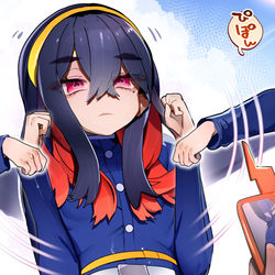 This is a pixiv picture whose title is ゼイユさんのキビキビを大画面で楽しみたい.