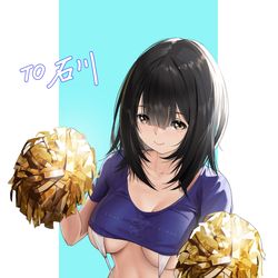 This is a pixiv picture whose title is 主人的任务.