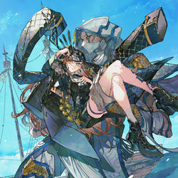 This is a pixiv picture whose title is アサシン陣営.
