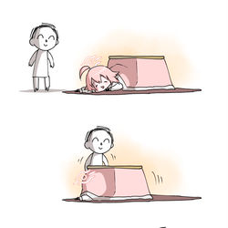 This is a pixiv picture whose title is コタツホシノ.