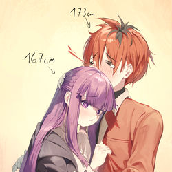 This is a pixiv picture whose title is Fern & Stark.