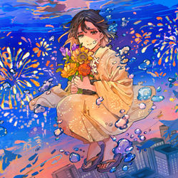 This is a pixiv picture whose title is ニライカナイ.