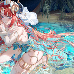 This is a pixiv picture whose title is NILOU.