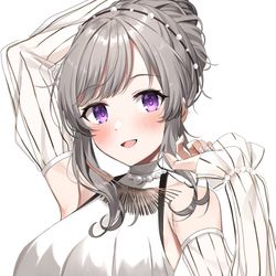 This is a pixiv picture whose title is 幽谷霧子.
