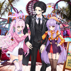 This is a pixiv picture whose title is Two princesses..