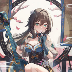 This is a pixiv picture whose title is ルアンメェイ.