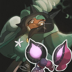 This is a pixiv picture whose title is ぽに……(殺意).