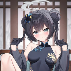 This is a pixiv picture whose title is Kisaki.