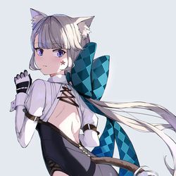 This is a pixiv picture whose title is Bare Leg Lynette-chan・肌足リネットちゃん.