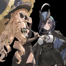 This is a pixiv picture whose title is クロリンデ, ナヴィア.