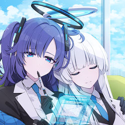 This is a pixiv picture whose title is ユウカとノア.