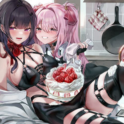 This is a pixiv picture whose title is 💗.
