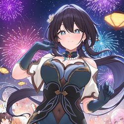 This is a pixiv picture whose title is ルアン・メェイ.
