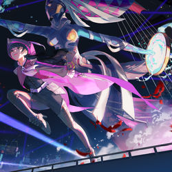 This is a pixiv picture whose title is P5X.