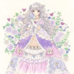 This is a pixiv picture whose title is Skeb納品作品.