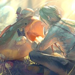 This is a pixiv picture whose title is チリちゃんとドオー.