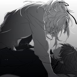 This is a pixiv picture whose title is 景刃.