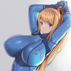 This is a pixiv picture whose title is サムス.